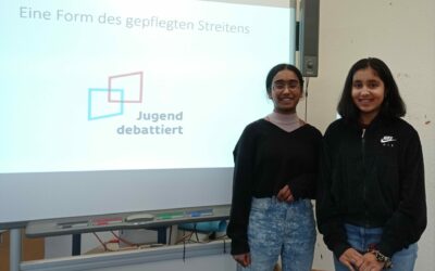 Schulgewinnerinnen des „Jugend debattiert“-Wettbewerbs stehen fest