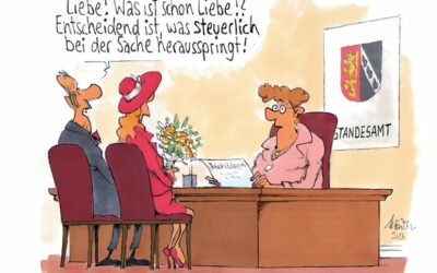Karikaturen zum Grundgesetz von Gerhard Mester